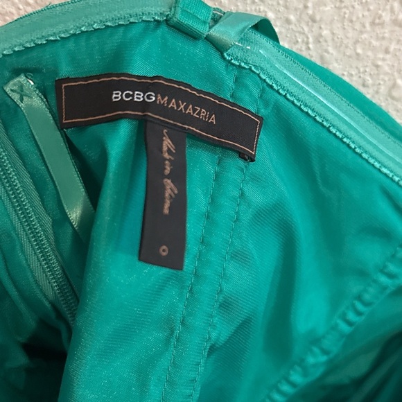 BCBGMAXAZRIA Silk Mini Babydoll Dress - Picture 7 of 9